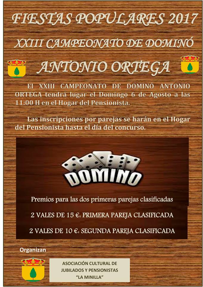 CAMPEONATO DE DOMINÓ